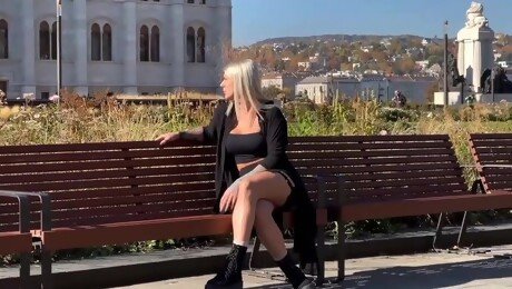 Hardcore fucking with a stranger Lila Evance ends with cum in mouth