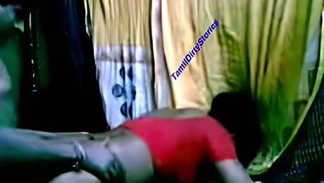 Really dark skin Mumbai milf seduced and fucked on cam