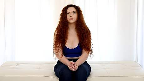 Sexy redhead girlfriend Brina likes interracial penetration so much