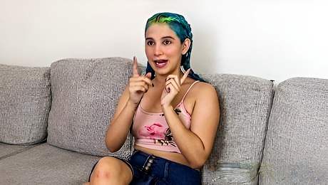 Latina Casting featuring Steven Hard's close up dirt